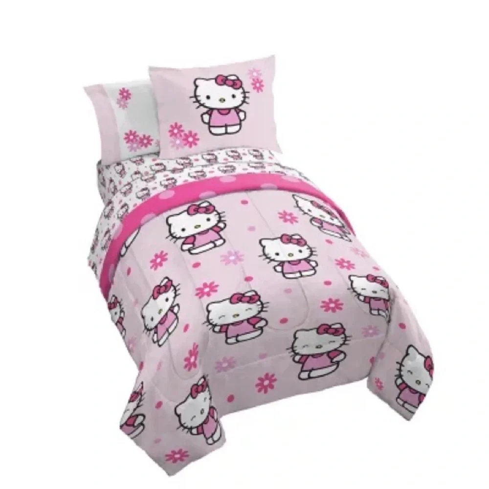 Hello Kitty Licensed Kids 5-Piece Bed-in-a-Bag